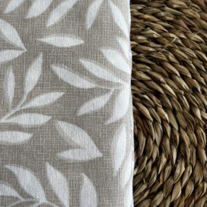 Loneta Hoja Olivo Beige