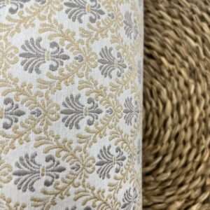Tejido Jacquard Dorado